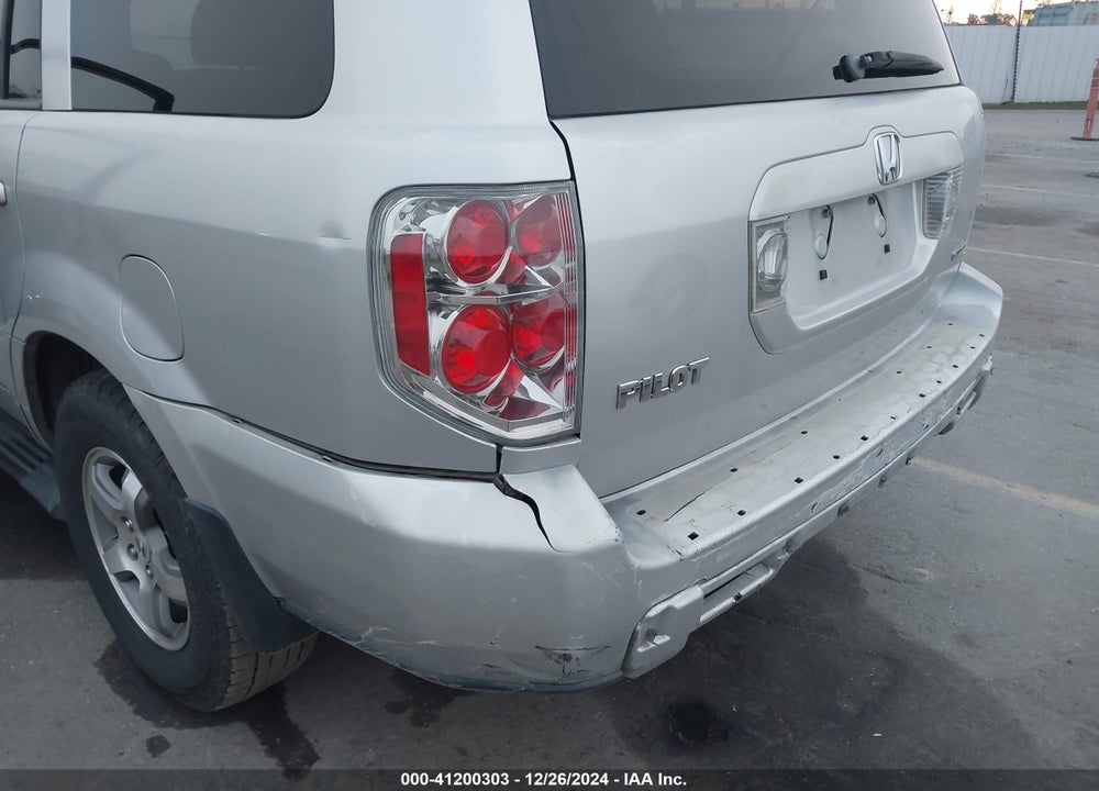 2006 HONDA PILOT EX-L VIN: 2HKYF18696H547392