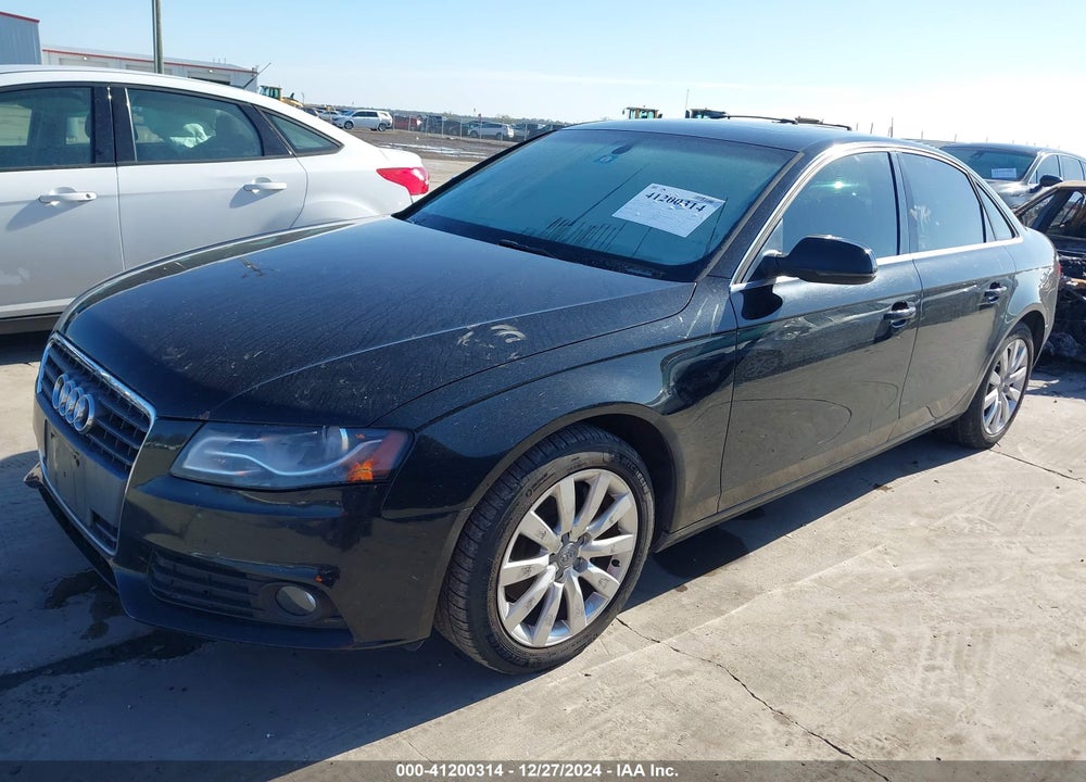 2010 AUDI A4 2.0T PREMIUM VIN: WAUEFAFL4AN050493