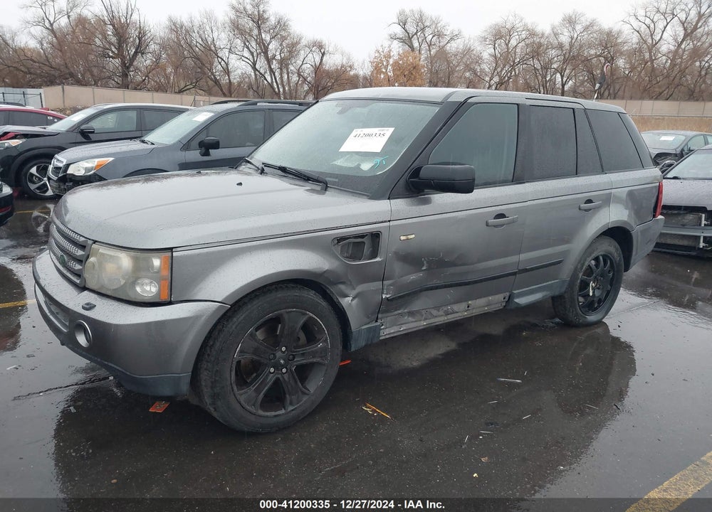 2007 LAND ROVER RANGE ROVER SPORT HSE VIN: SALSK25497A986796