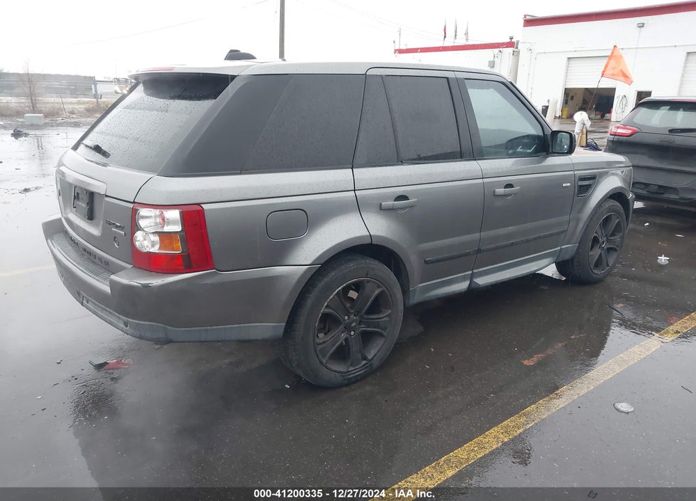 2007 LAND ROVER RANGE ROVER SPORT HSE VIN: SALSK25497A986796
