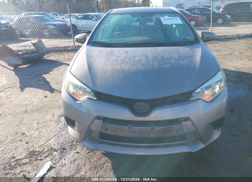 2014 TOYOTA COROLLA LE VIN: 2T1BURHE2EC127699