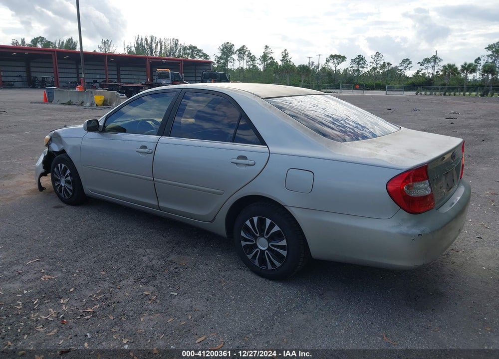 2004 TOYOTA CAMRY LE VIN: 4T1BE32K04U314848