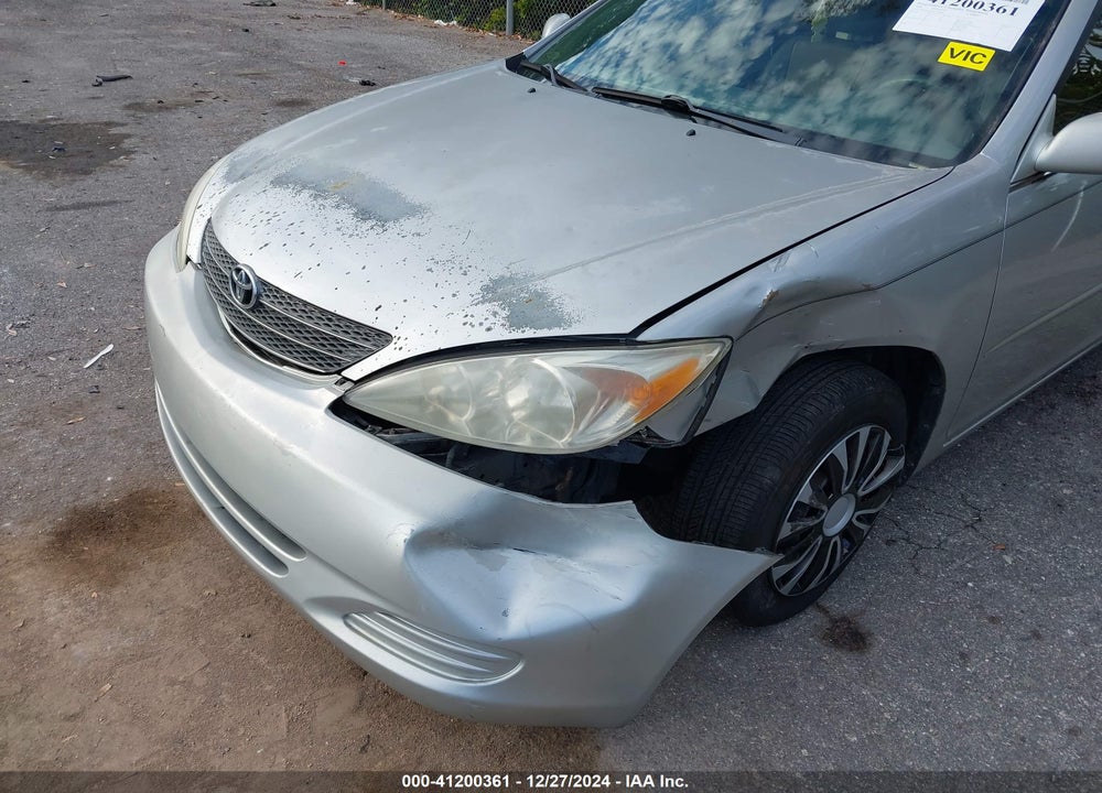 2004 TOYOTA CAMRY LE VIN: 4T1BE32K04U314848