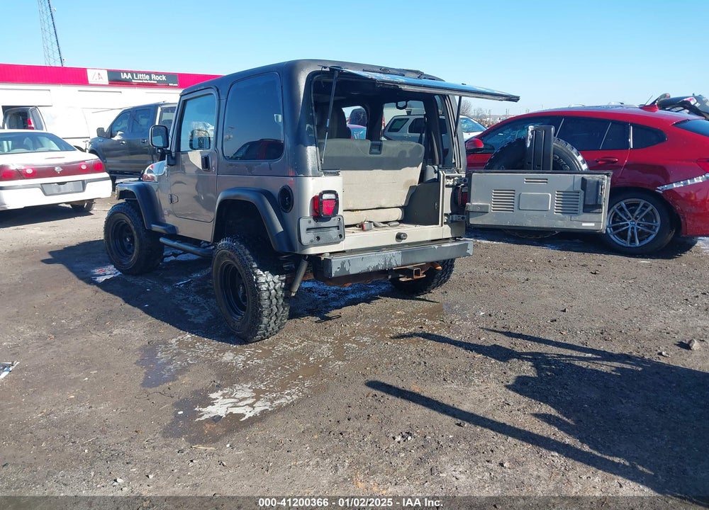 2006 JEEP WRANGLER SE VIN: 1J4FA29106P759224