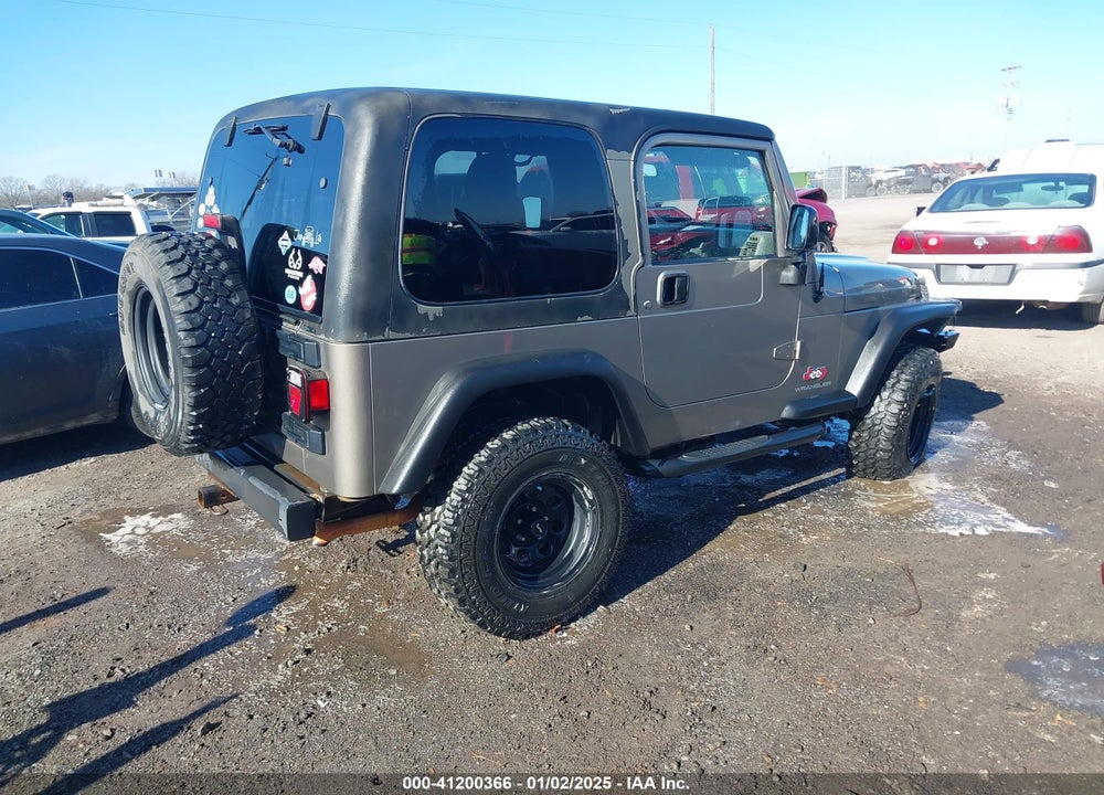 2006 JEEP WRANGLER SE VIN: 1J4FA29106P759224