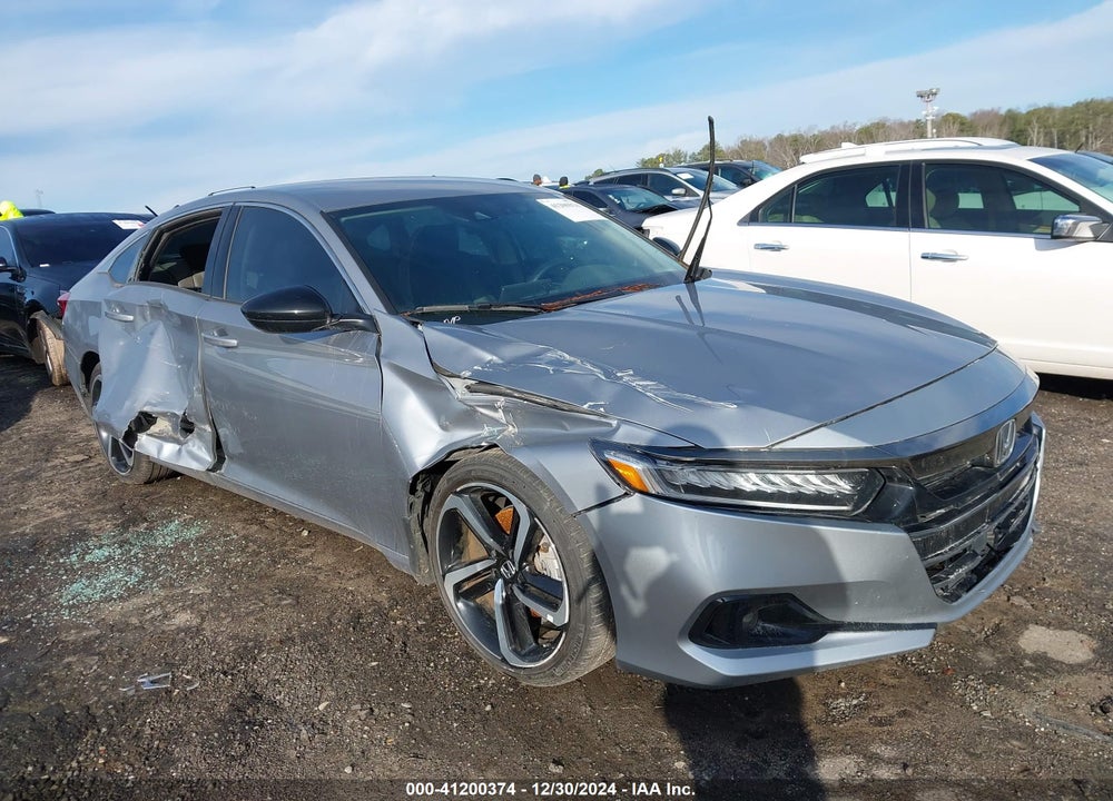 2022 HONDA ACCORD VIN: 1HGCV1F43NA039506