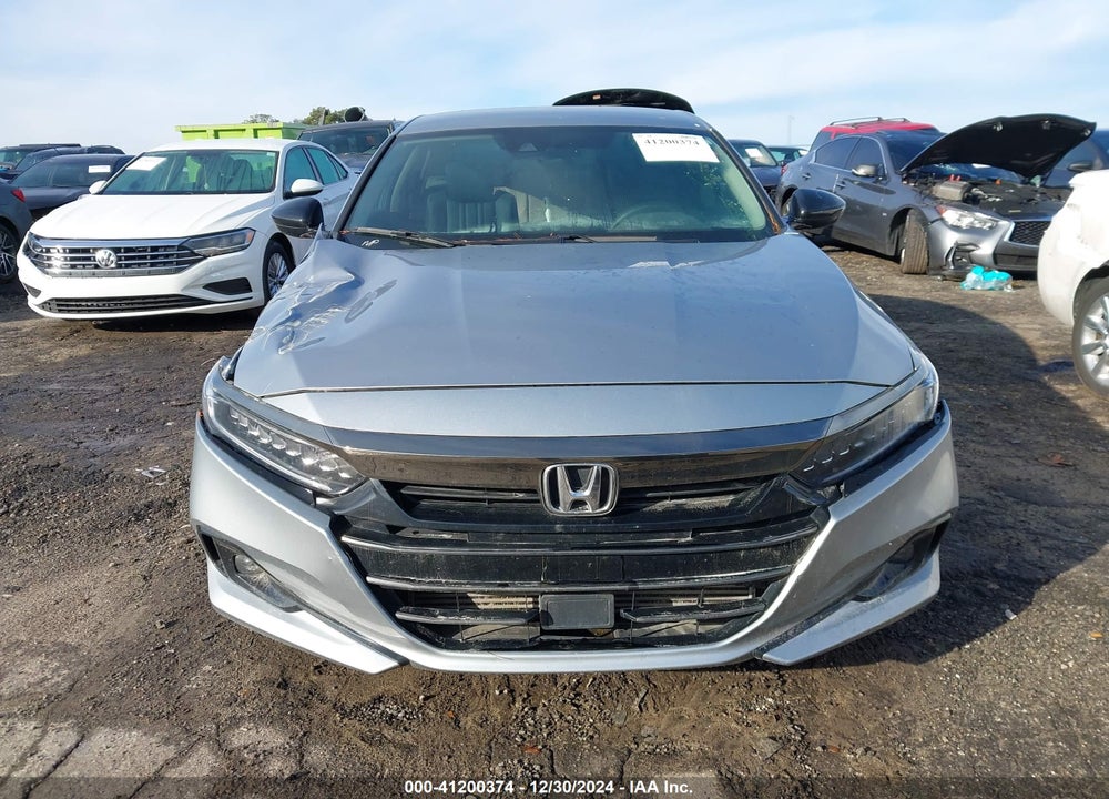 2022 HONDA ACCORD VIN: 1HGCV1F43NA039506