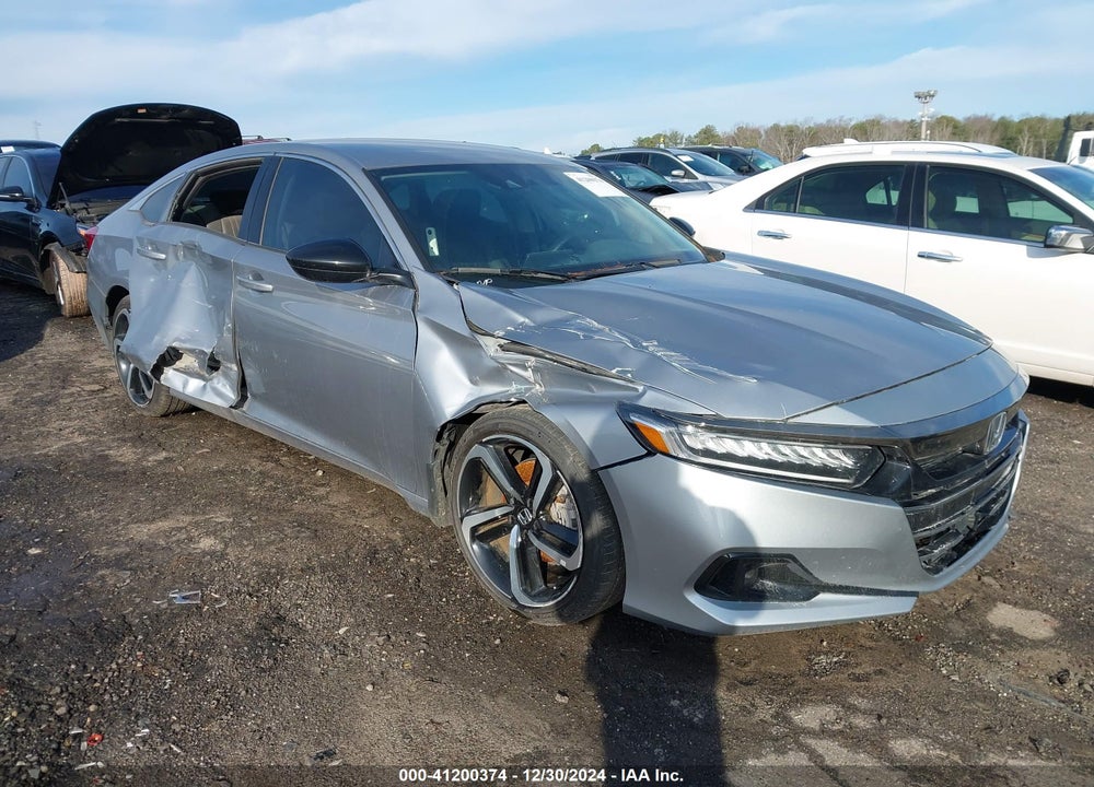 2022 HONDA ACCORD VIN: 1HGCV1F43NA039506