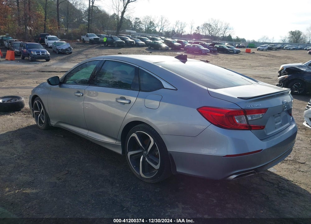 2022 HONDA ACCORD VIN: 1HGCV1F43NA039506