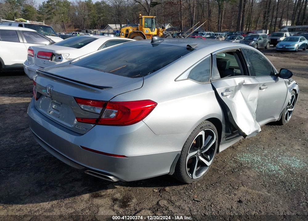 2022 HONDA ACCORD VIN: 1HGCV1F43NA039506