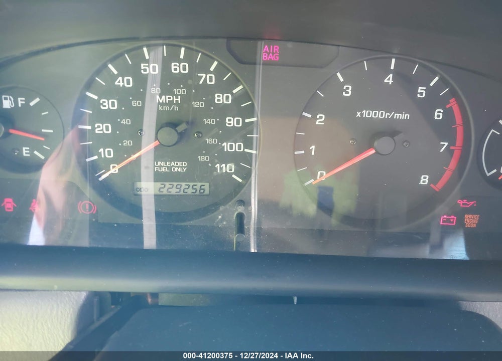 2001 NISSAN XTERRA XE VIN: 5N1ED28Y21C559822