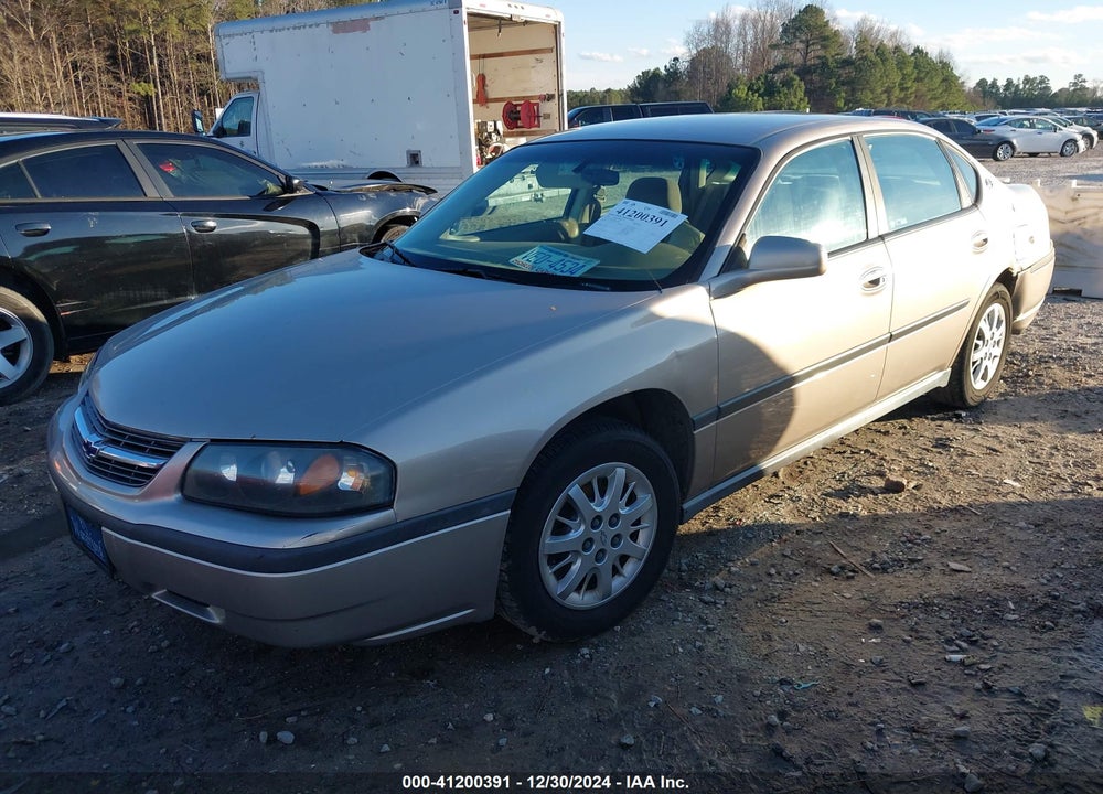 2003 CHEVROLET IMPALA VIN: 2G1WF52E839414693