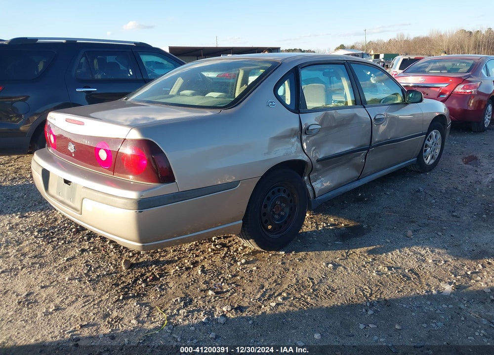 2003 CHEVROLET IMPALA VIN: 2G1WF52E839414693