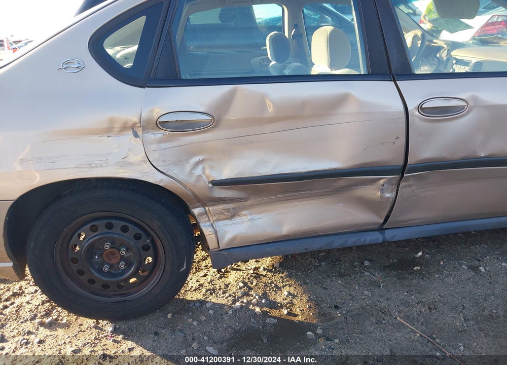 2003 CHEVROLET IMPALA VIN: 2G1WF52E839414693
