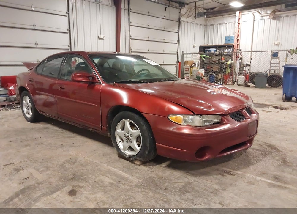 2001 PONTIAC GRAND PRIX SE VIN: 1G2WK52J71F175923