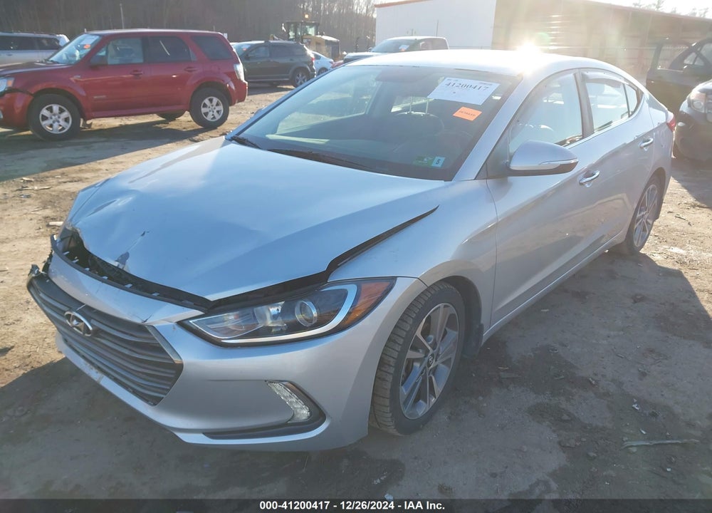 2017 HYUNDAI ELANTRA LIMITED VIN: 5NPD84LF2HH124562