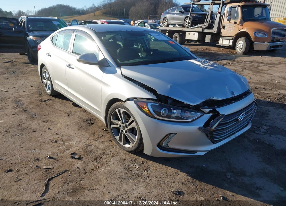2017 HYUNDAI ELANTRA LIMITED VIN: 5NPD84LF2HH124562