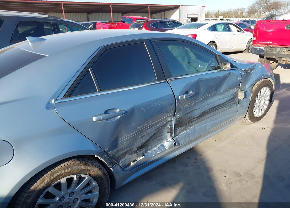 2013 CADILLAC CTS VIN: 1G6DE5E59D0169639