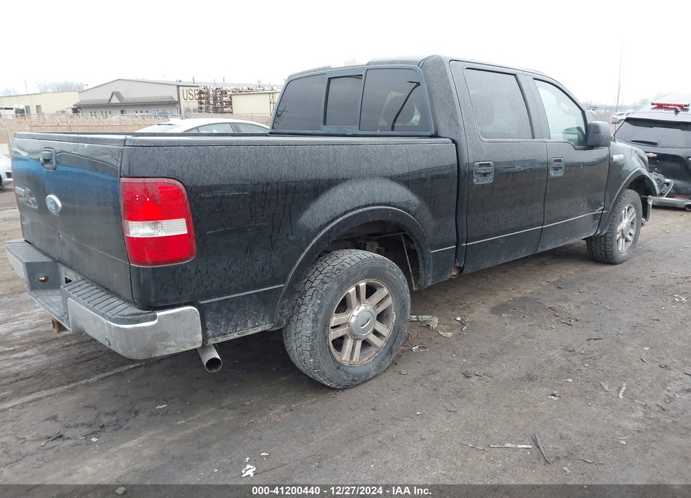 2008 FORD F-150 60TH ANNIVERSARY/FX2/KING RANCH/LARIAT/LIMITED/XLT VIN: 1FTPW12538FA40559