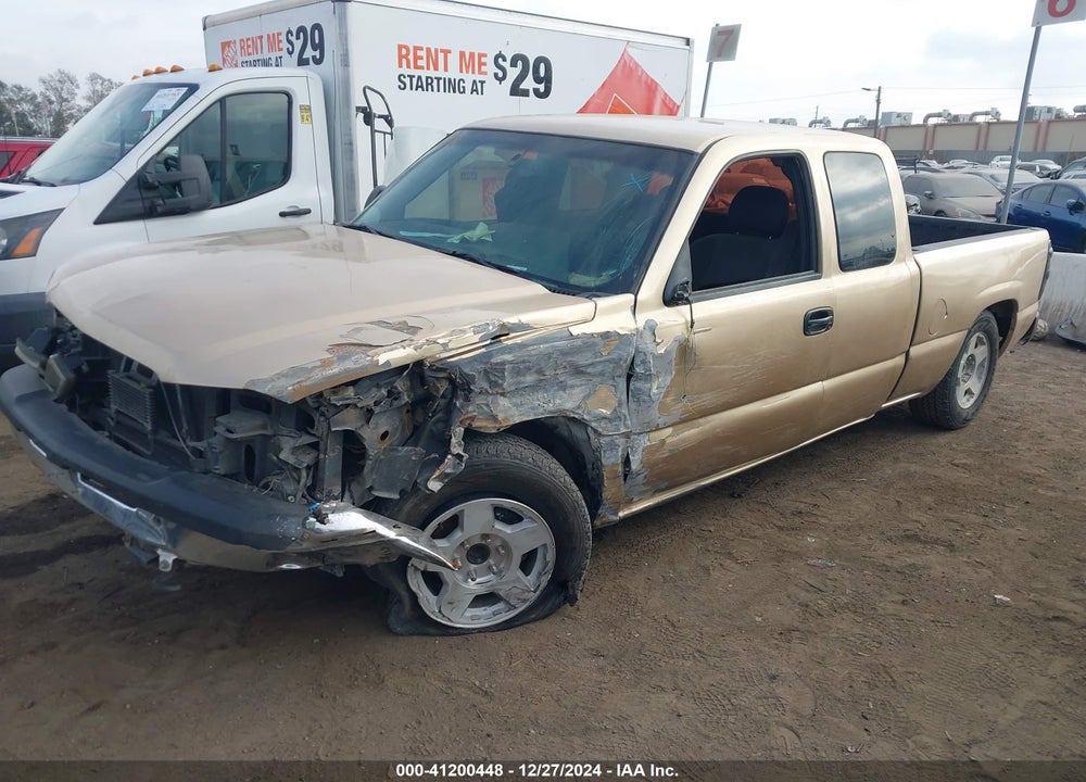2004 CHEVROLET SILVERADO 1500 LS VIN: 2GCEC19T241343662
