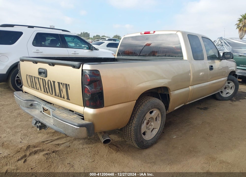 2004 CHEVROLET SILVERADO 1500 LS VIN: 2GCEC19T241343662