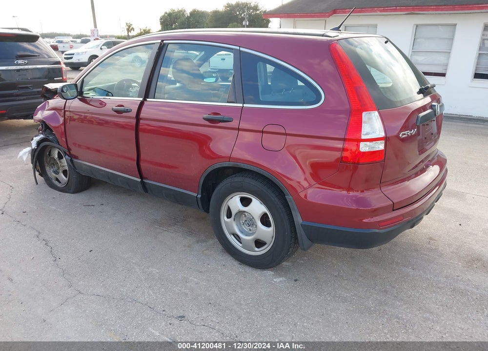 2010 HONDA CR-V LX VIN: 5J6RE4H39AL061078