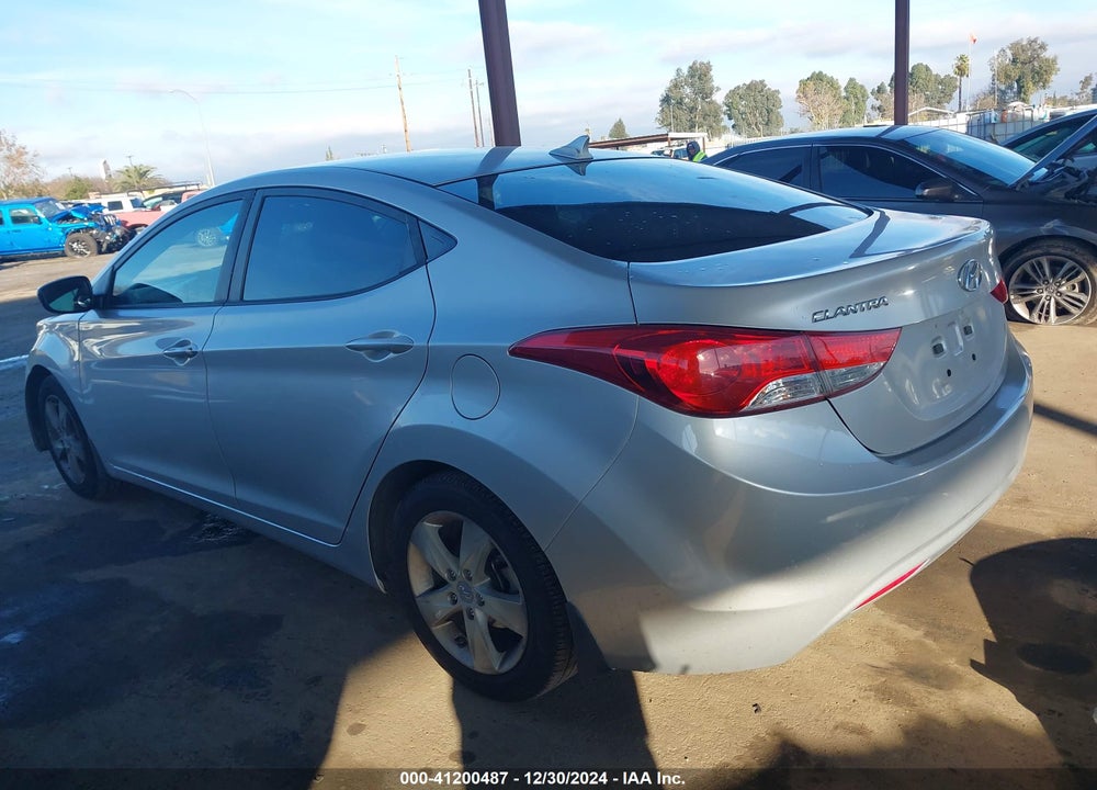 2012 HYUNDAI ELANTRA GLS (ULSAN PLANT) VIN: KMHDH4AE2CU437597