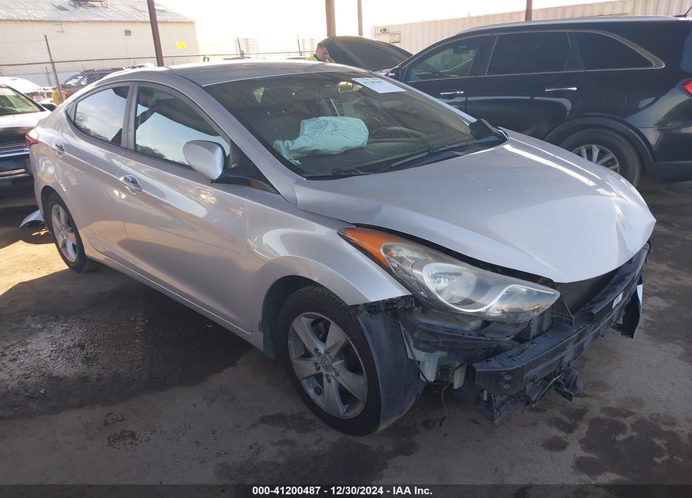 2012 HYUNDAI ELANTRA GLS (ULSAN PLANT) VIN: KMHDH4AE2CU437597