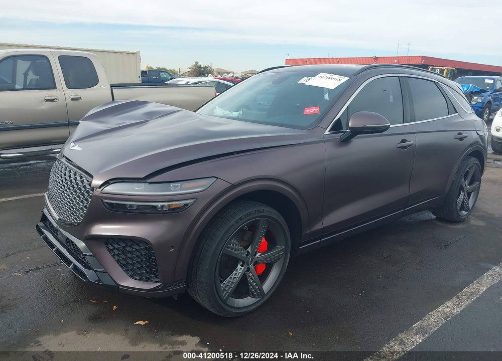 2022 GENESIS GV70 2.5T AWD VIN: KMUMADTB8NU035496