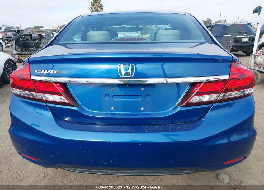 2013 HONDA CIVIC LX VIN: 19XFB2F59DE290240