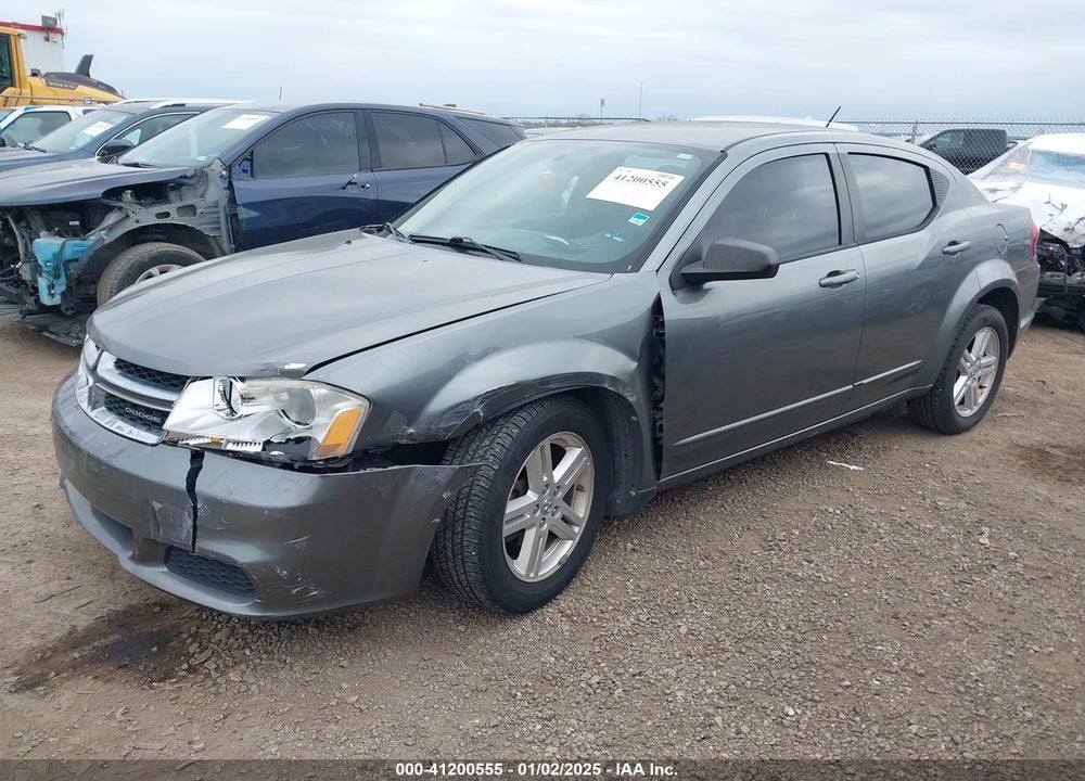 2012 DODGE AVENGER VIN: 1C3CDZAB1CN154315
