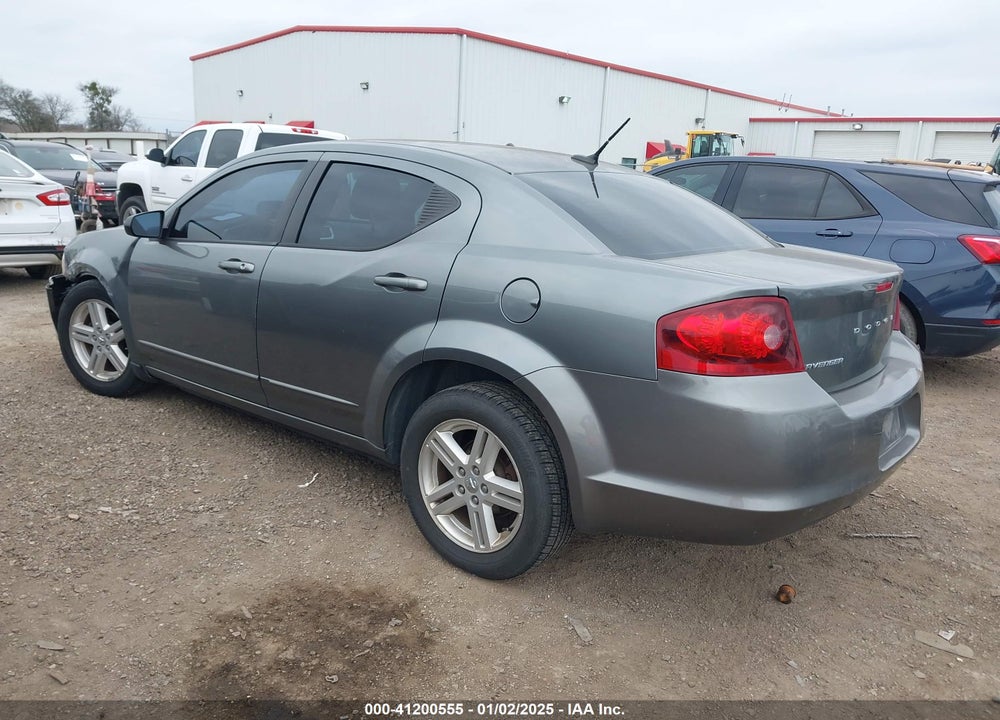 2012 DODGE AVENGER VIN: 1C3CDZAB1CN154315