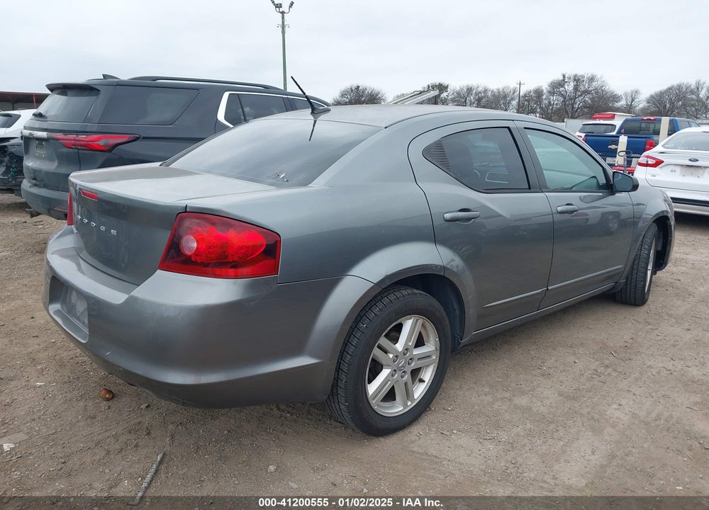 2012 DODGE AVENGER VIN: 1C3CDZAB1CN154315
