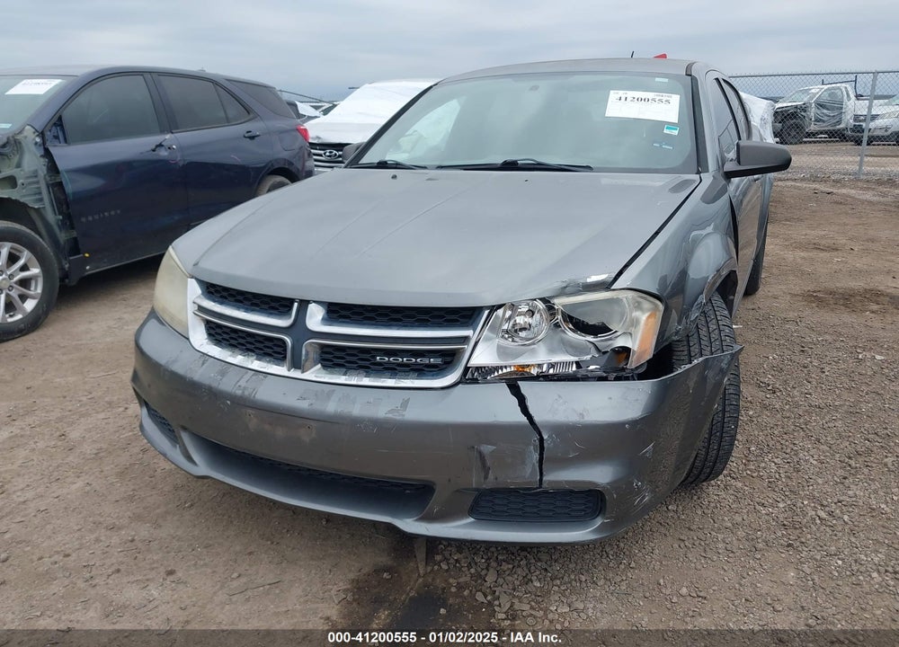 2012 DODGE AVENGER VIN: 1C3CDZAB1CN154315