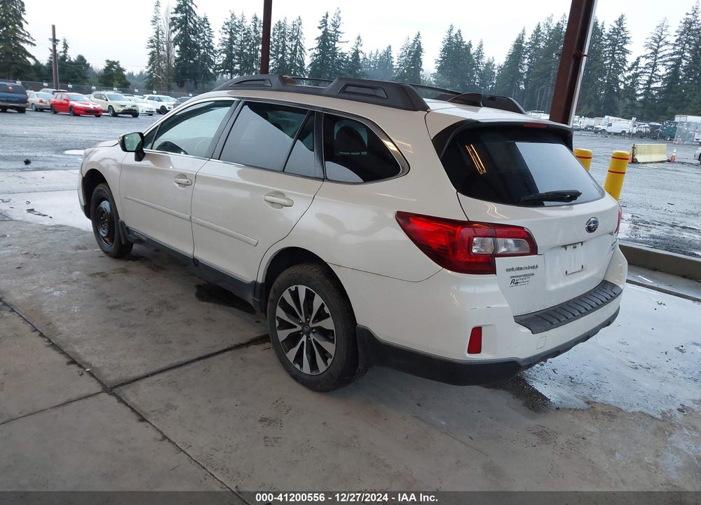 2017 SUBARU OUTBACK 3.6R LIMITED VIN: 4S4BSEKC6H3310375