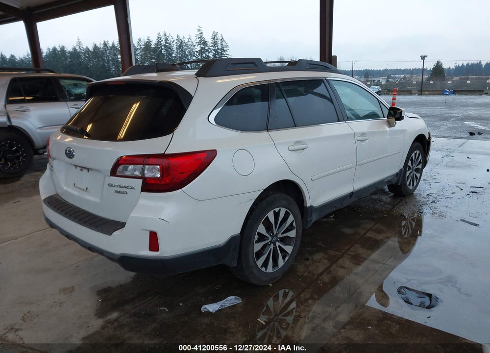 2017 SUBARU OUTBACK 3.6R LIMITED VIN: 4S4BSEKC6H3310375