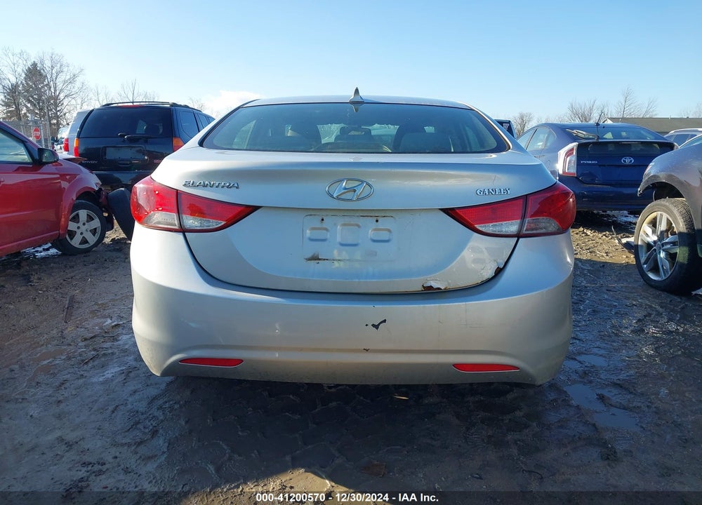 2013 HYUNDAI ELANTRA GLS VIN: KMHDH4AE3DU894971