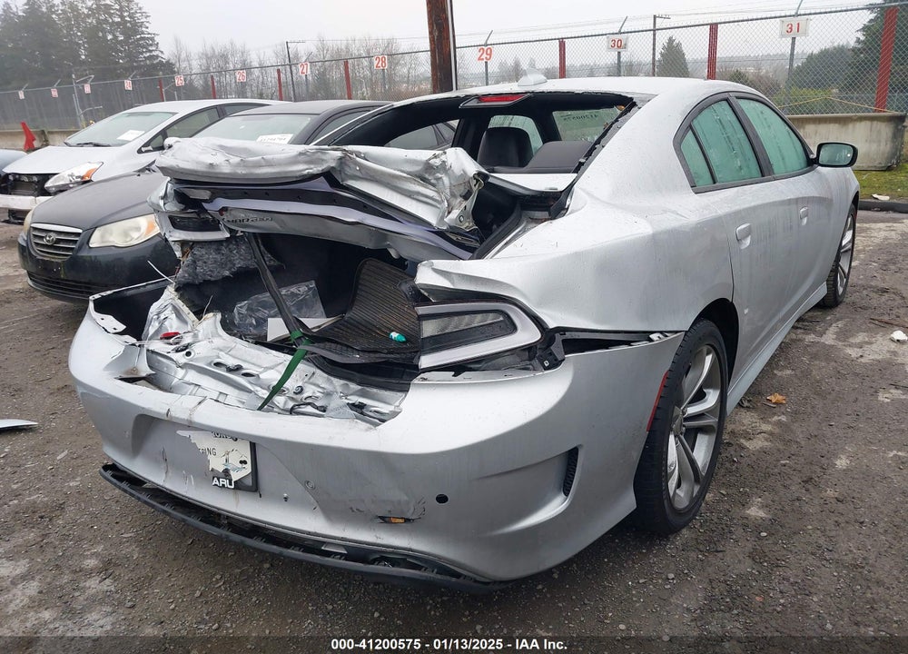 2022 DODGE CHARGER GT RWD VIN: 2C3CDXHG9NH157805