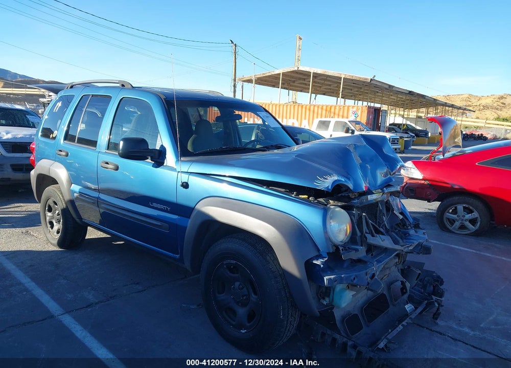 2004 JEEP LIBERTY SPORT VIN: 1J4GK48K24W153997