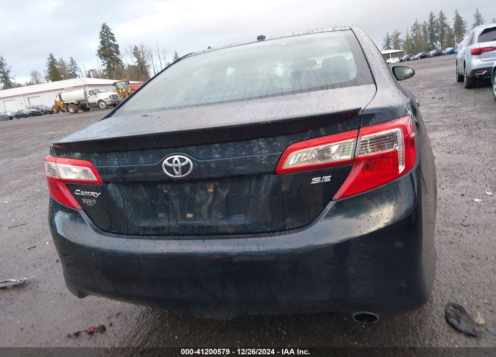 2013 TOYOTA CAMRY SE VIN: 4T1BF1FK7DU285960