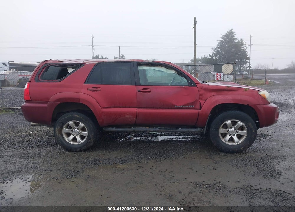 2006 TOYOTA 4RUNNER SR5 SPORT V6 VIN: JTEBU14R968055922