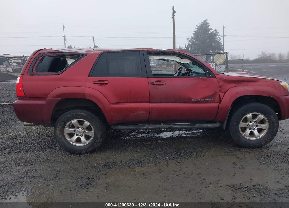 2006 TOYOTA 4RUNNER SR5 SPORT V6 VIN: JTEBU14R968055922