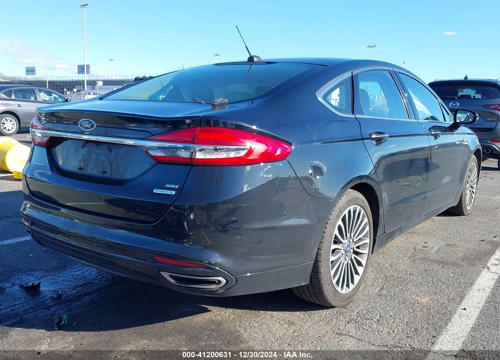 2017 FORD FUSION VIN: 3FA6P0H94HR183686