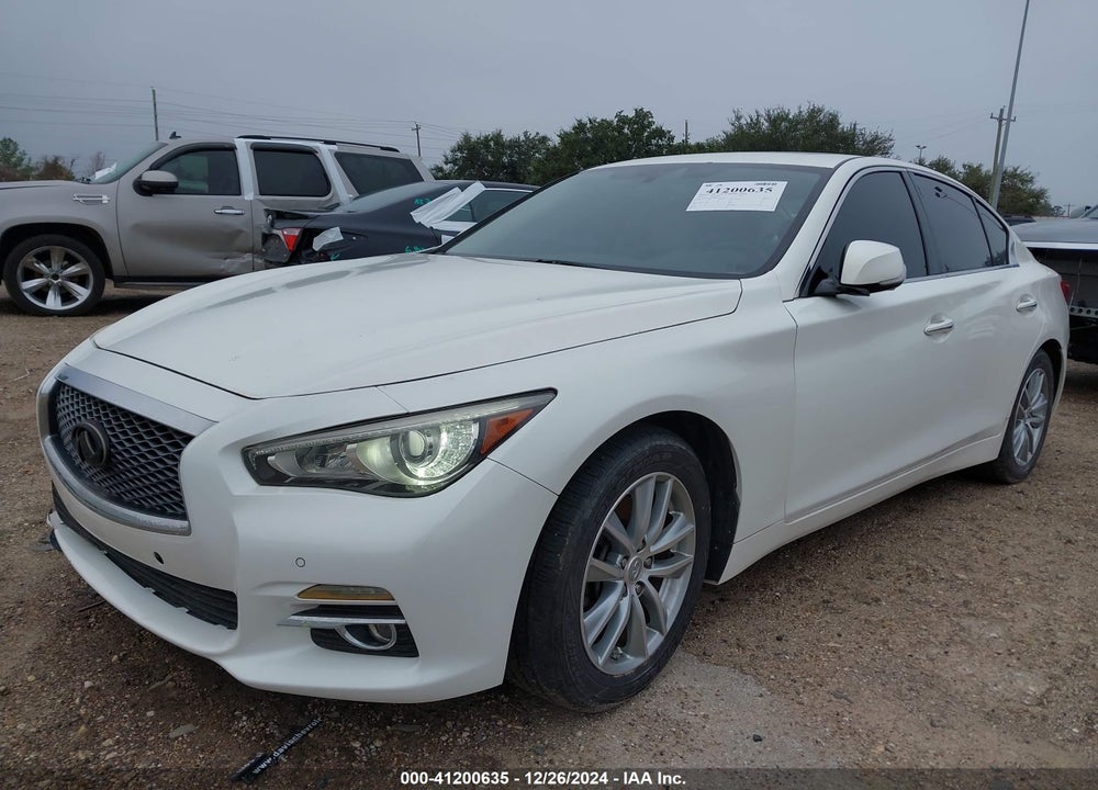 2014 INFINITI Q50 PREMIUM VIN: JN1BV7AR6EM684037