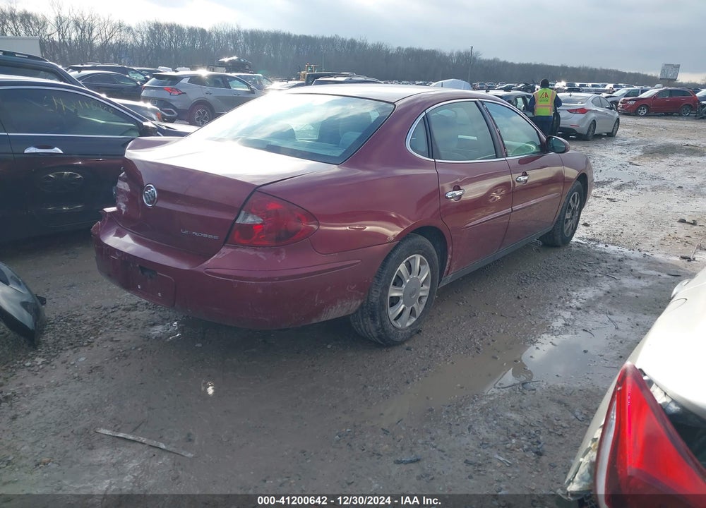 2005 BUICK LACROSSE CX VIN: 2G4WC532151244744