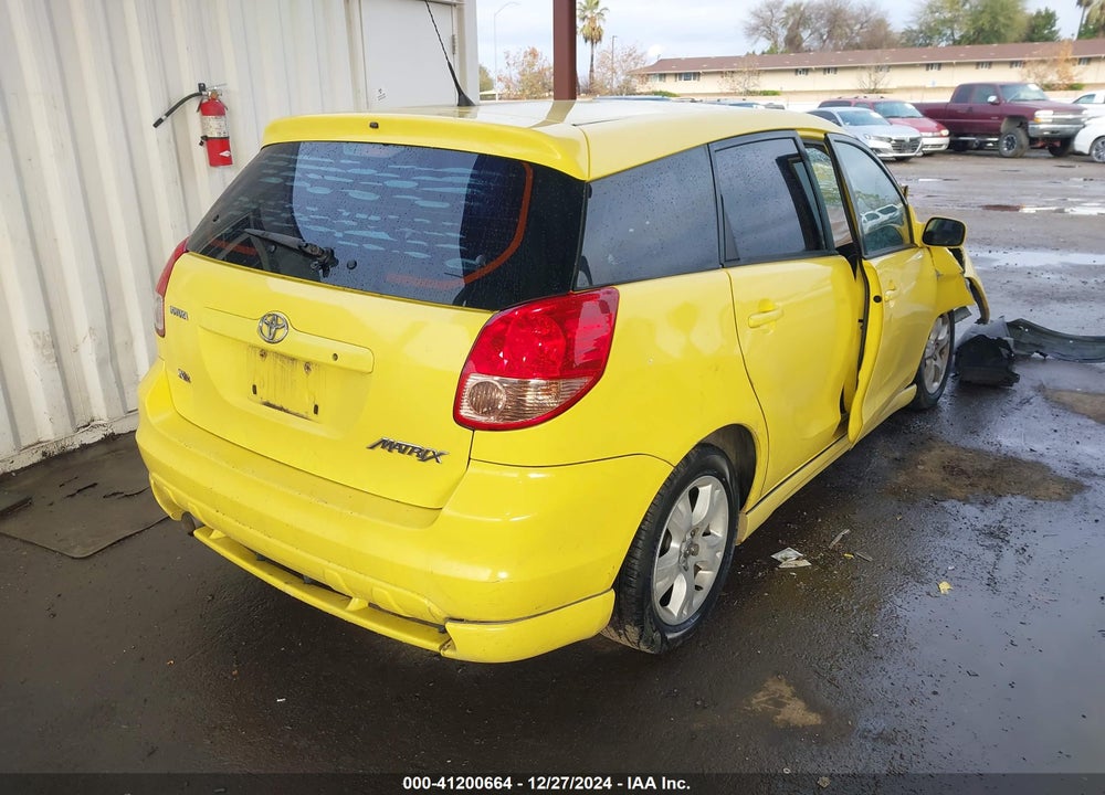 2004 TOYOTA MATRIX/XR VIN: 2T1KR32E84C222855
