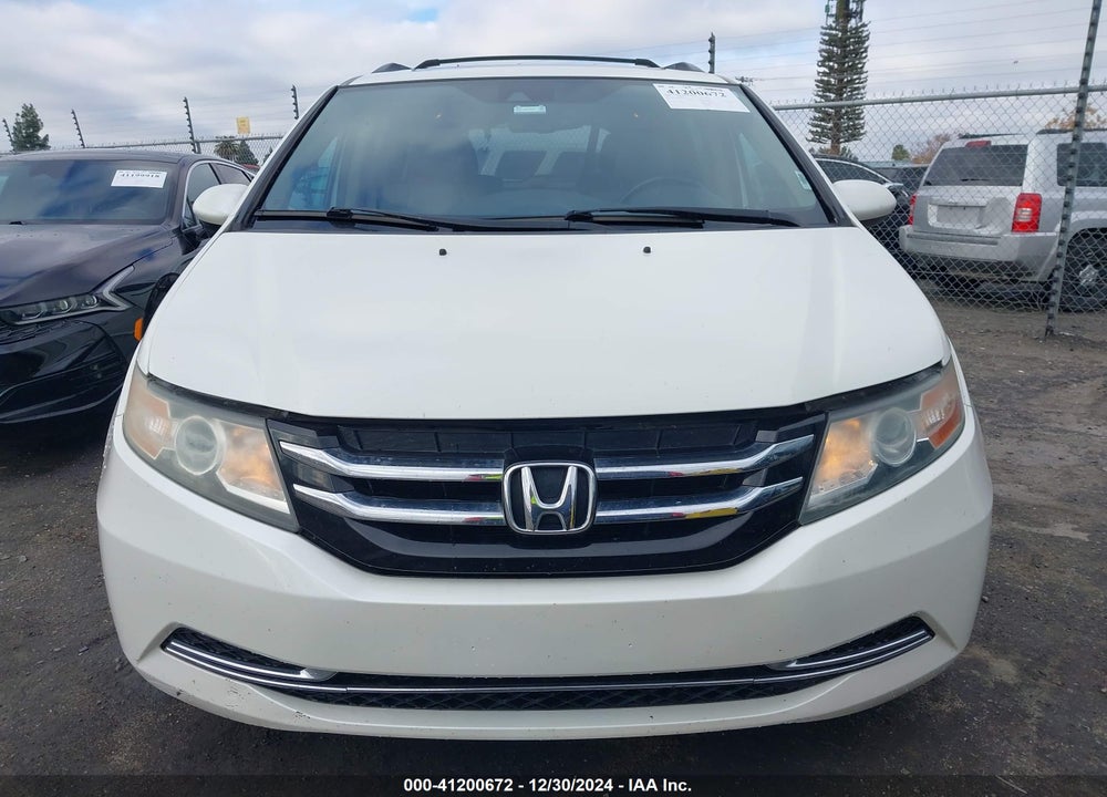 2015 HONDA ODYSSEY EX-L VIN: 5FNRL5H67FB029512