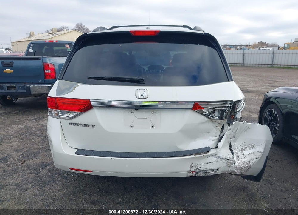 2015 HONDA ODYSSEY EX-L VIN: 5FNRL5H67FB029512
