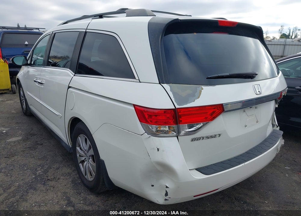 2015 HONDA ODYSSEY EX-L VIN: 5FNRL5H67FB029512