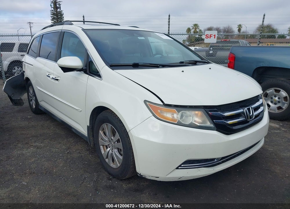 2015 HONDA ODYSSEY EX-L VIN: 5FNRL5H67FB029512